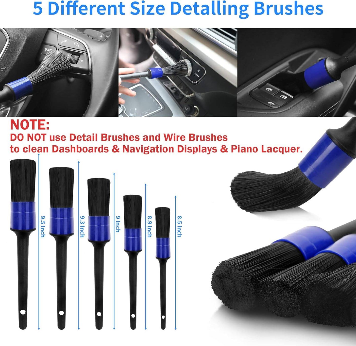 22 Piece Car-Cleaning Tool Set